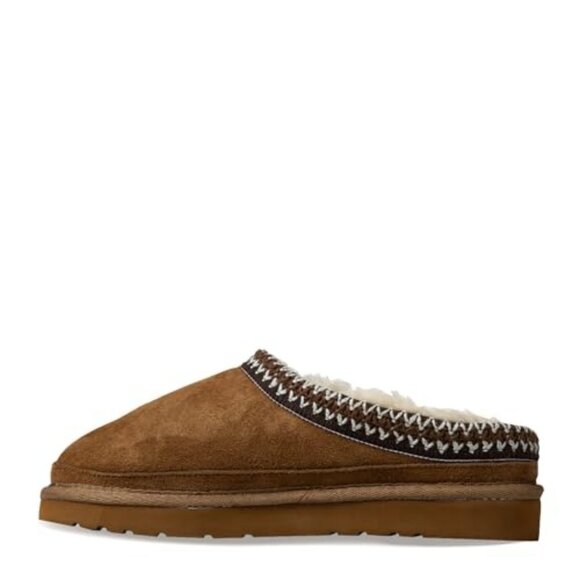 Lamo Women's Slip-on Slippers JULES Chestnut Leather Sz. 7 US 38 EU NEW~~EW2350 - Picture 8 of 15